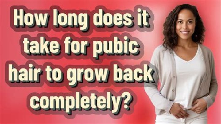 Does pubic hair grow back after chemotherapy?