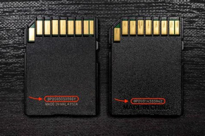 How can you tell a fake SanDisk memory card?