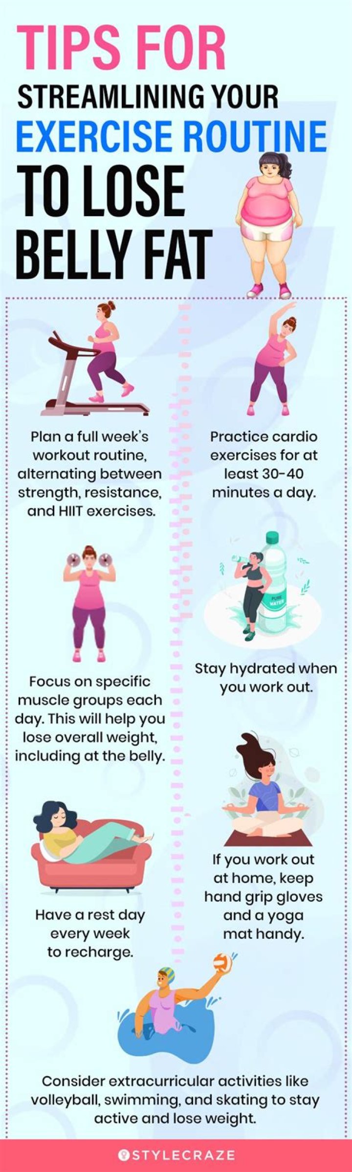 How do I lose belly fat like crazy?