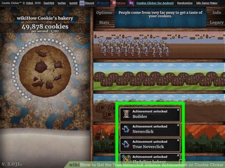 How do you get Neverclick Cookie Clicker?