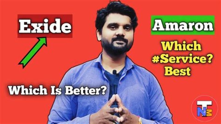Is Amaron better than Exide?