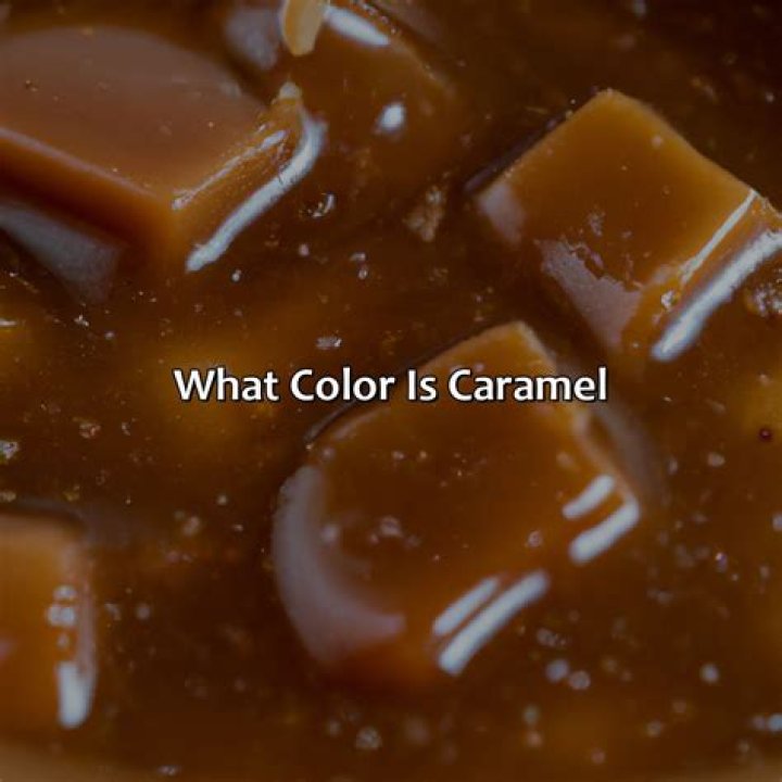 What color is caramel?
