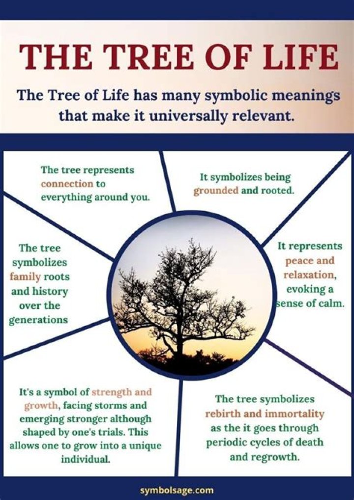 What does a tree symbolize?