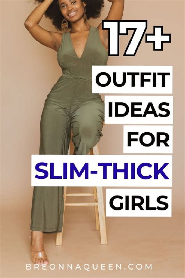 What is considered slim for a woman?